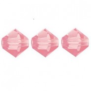 Preciosa MC Bicone 3mm beads Rose 70010